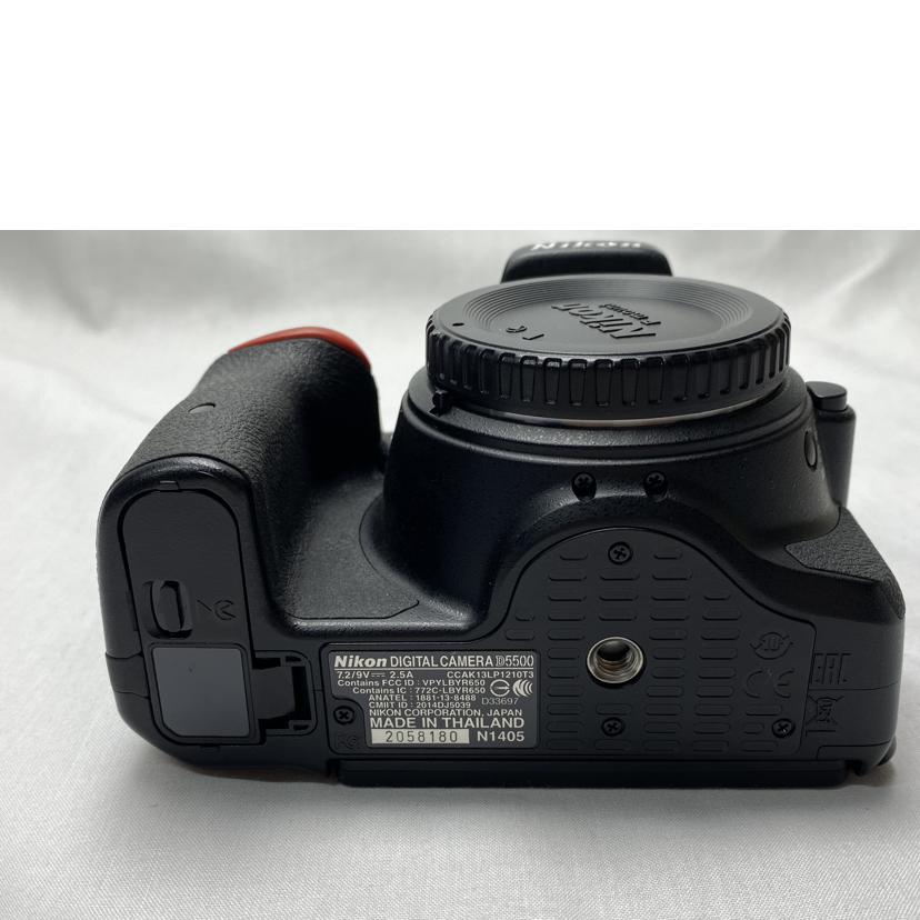 Nikon ニコン/デジタル一眼レフ　ダブルズームキット/D5500//2058180/Bランク/52