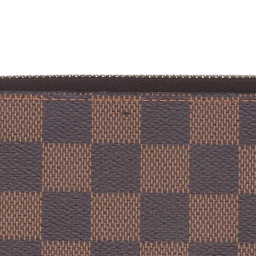 LOUIS　VUITTON ルイヴィトン/ジッピーウォレット／ダミエ　エベヌ/N60015//CA1***/ABランク/01