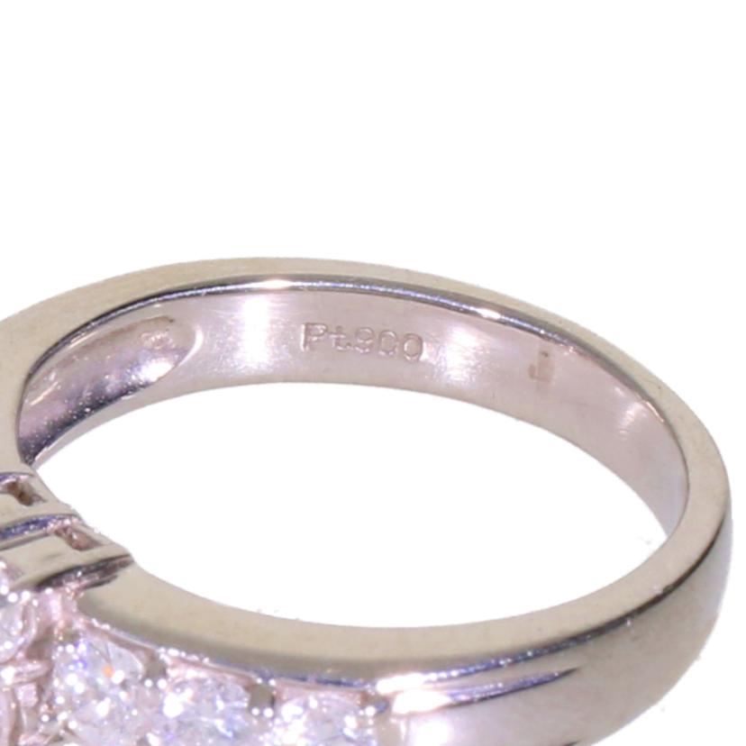 Pt900ダイヤリング0．85ct//Aランク/88