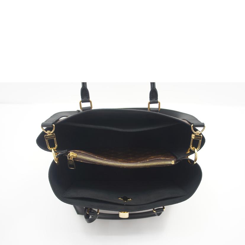 LOUIS　VUITTON LV/フラワー・トート／モノグラム／ノワール/M43550//AH4***/Aランク/75