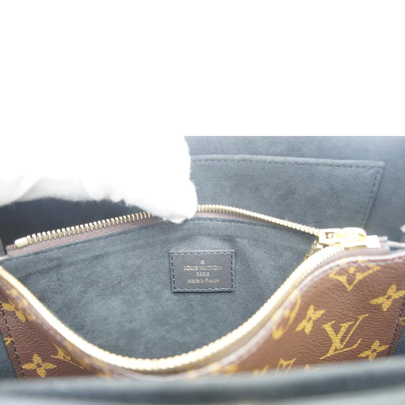 LOUIS　VUITTON LV/フラワー・トート／モノグラム／ノワール/M43550//AH4***/Aランク/75