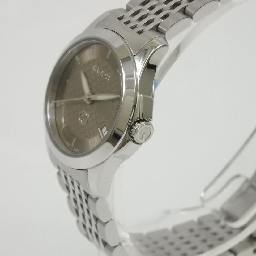 GUCCI グッチ/Gタイムレス・ブラウン/レディース/クオーツ/YA1265007//187*****/Aランク/25