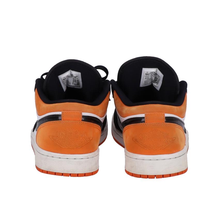 NIKE ナイキ/AIR　JORDAN　1　LOW・BK／OR　/553558-128//00193152248342/Bランク/85
