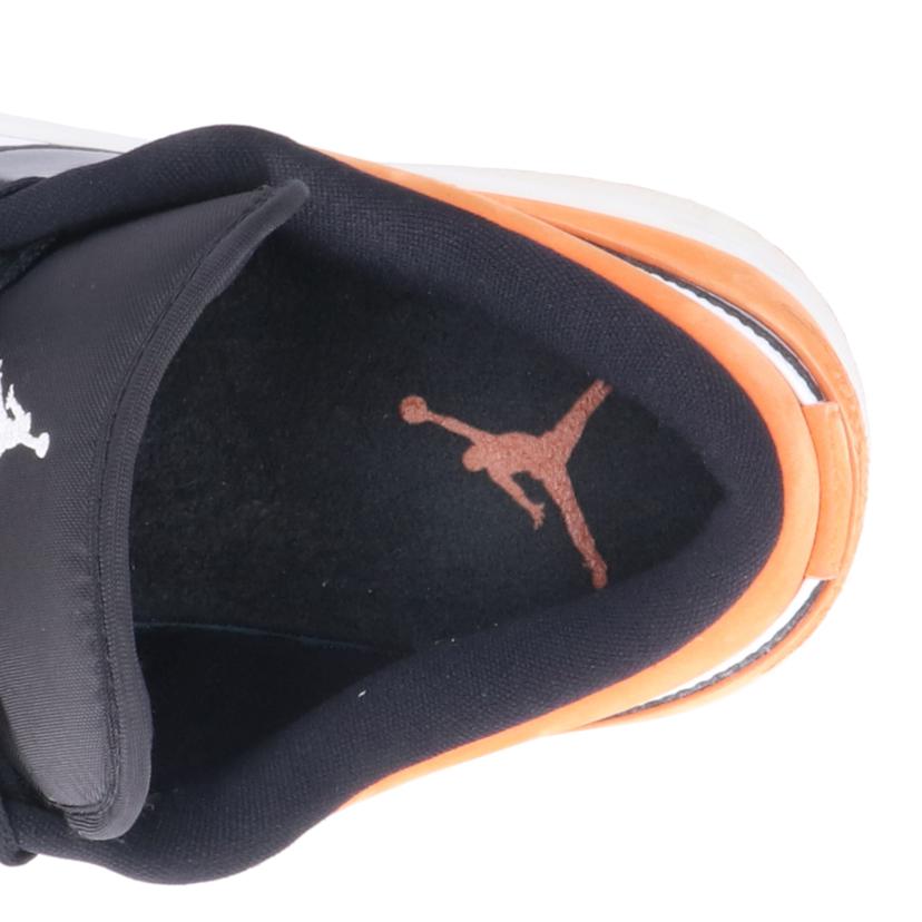 NIKE ナイキ/AIR　JORDAN　1　LOW・BK／OR　/553558-128//00193152248342/Bランク/85