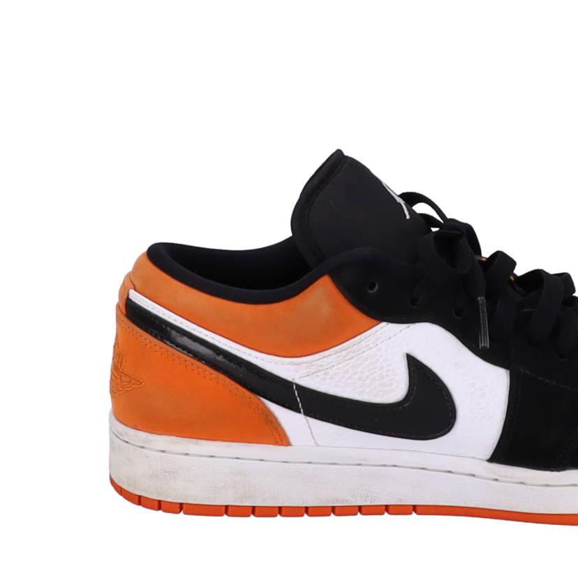 NIKE ナイキ/AIR　JORDAN　1　LOW・BK／OR　/553558-128//00193152248342/Bランク/85