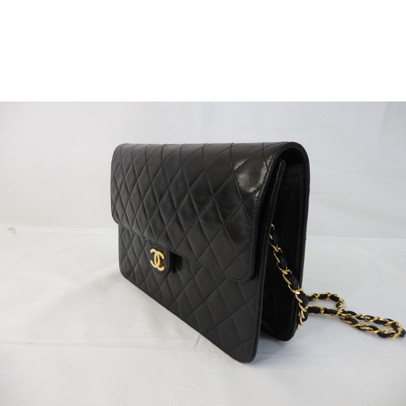 CHANEL シャネル/マトラッセプッシュロックチェーンショルダー／ゴールド金具//492****/ABランク/84