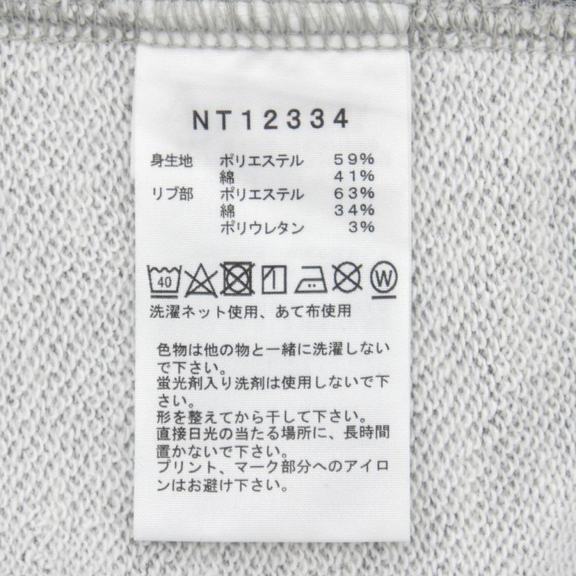 THE　NORTH　FACE THE NORTH FACE/ヘザーロゴクルー・GR/NT12334//ABランク/85