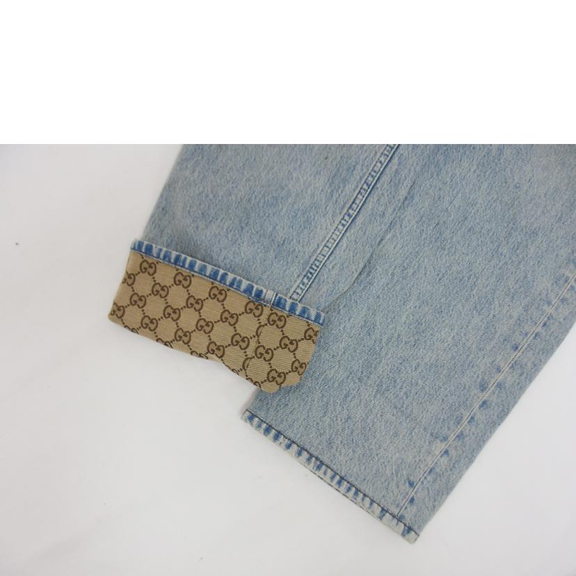 GUCCI グッチ/◇ターンアップ／ウォッシュドデニムパンツ/774078 XDCTN//Bランク/04