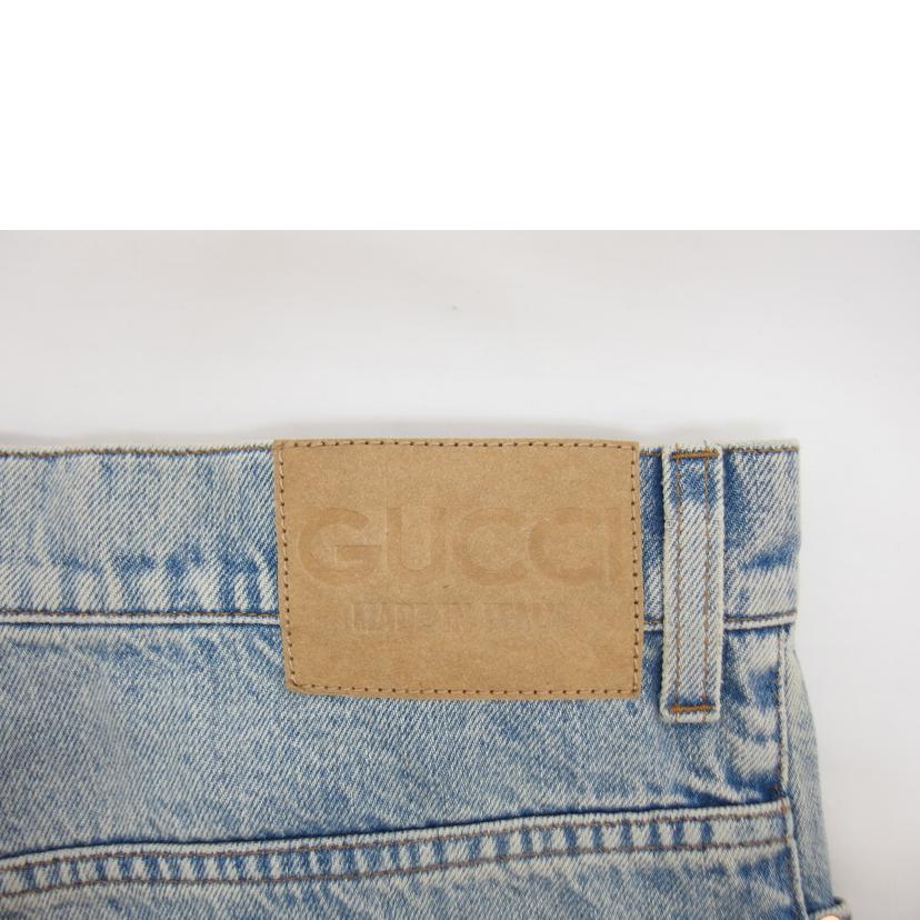 GUCCI グッチ/◇ターンアップ／ウォッシュドデニムパンツ/774078 XDCTN//Bランク/04