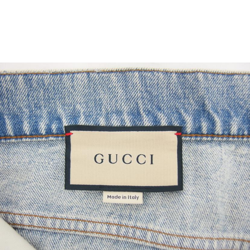 GUCCI グッチ/◇ターンアップ／ウォッシュドデニムパンツ/774078 XDCTN//Bランク/04