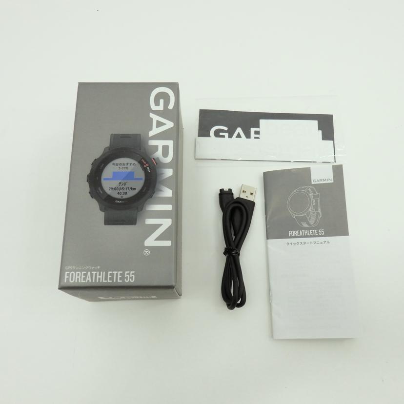 GARMIN ガーミン/GPSランニングウォッチ/FOREA THLETE55//ABランク/77
