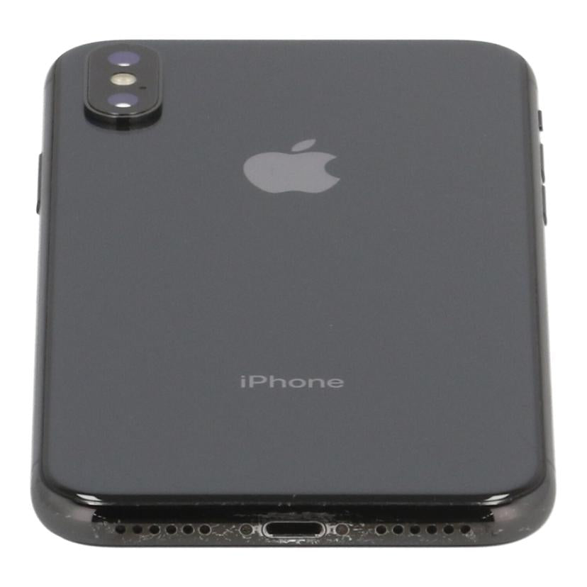 APPLE アップル/iPhoneX　256GB/MQC12J A//356739081616016/Bランク/67