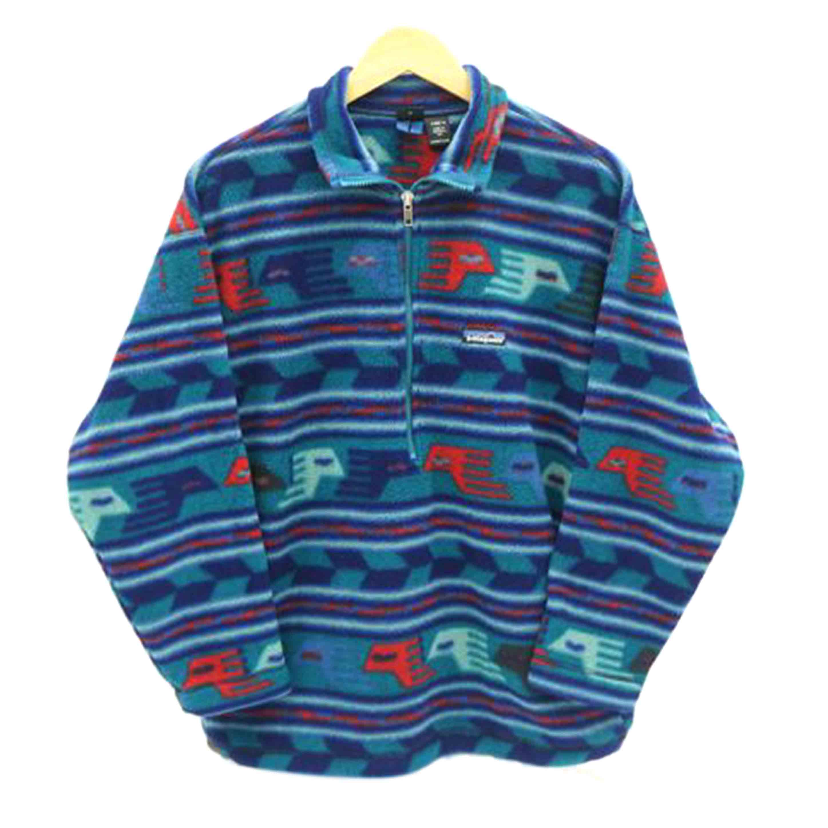 patagonia パタゴニア/’90　キッズ　ハーフジップ　プルオーバー／フリース/65550//サイズ　KIDS'14/Bランク/05