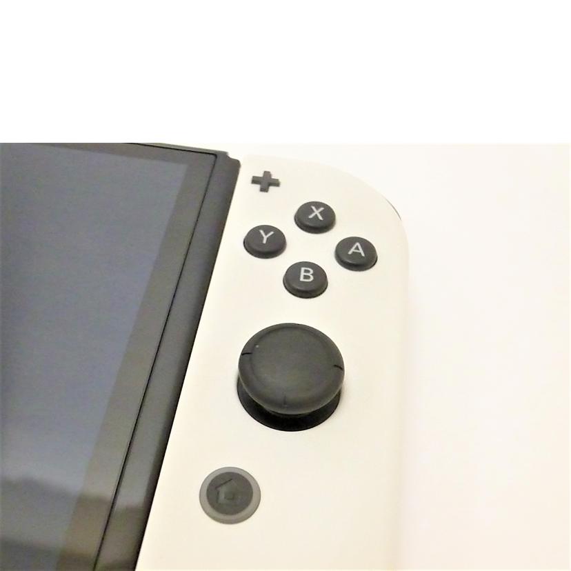 nintendo 任天堂/有機ELモデルスイッチ本体ホワイト/HEG-S-KAAAA//XTJ10983430497/ABランク/88