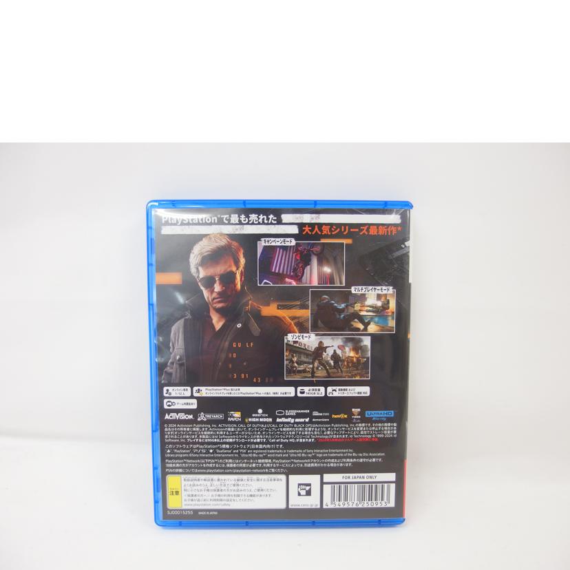 ACTIVISION アクティビジョン/PS5／コールオブデューティブラックオプス6/ELJM30522//Aランク/04