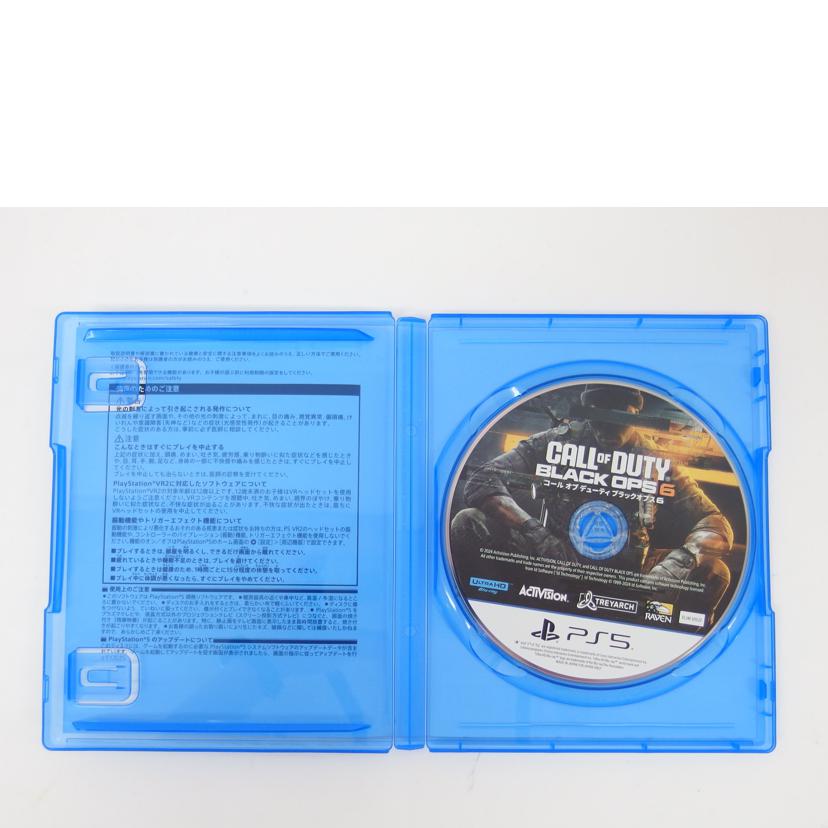 ACTIVISION アクティビジョン/PS5／コールオブデューティブラックオプス6/ELJM30522//Aランク/04