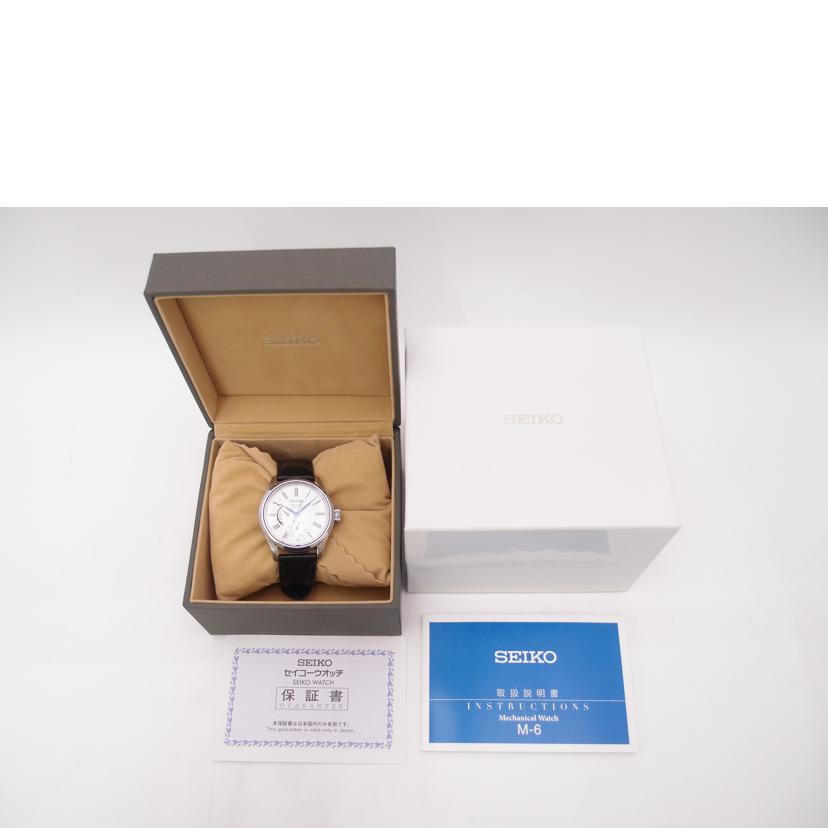 SEIKO セイコー/プレサージュ／琺瑯ダイアル／自動巻き/SARW035//970***/Bランク/69