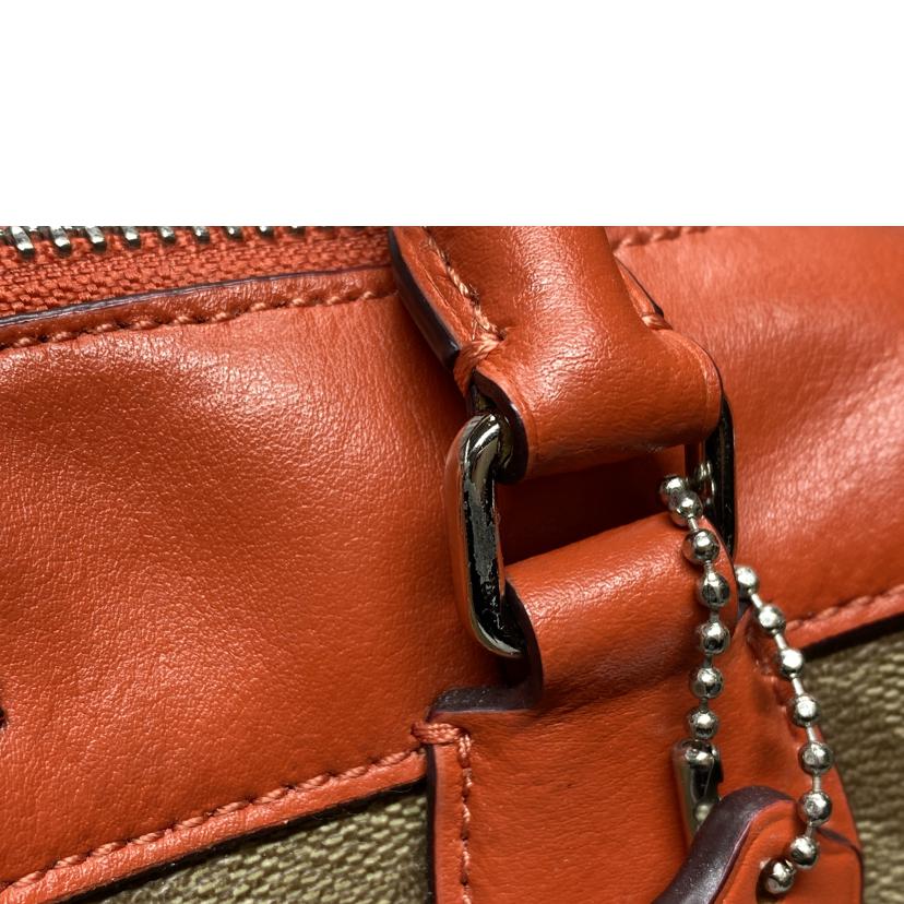 COACH コーチ/シグネチャー2wayボストンバッグ/F58312//ABランク/52