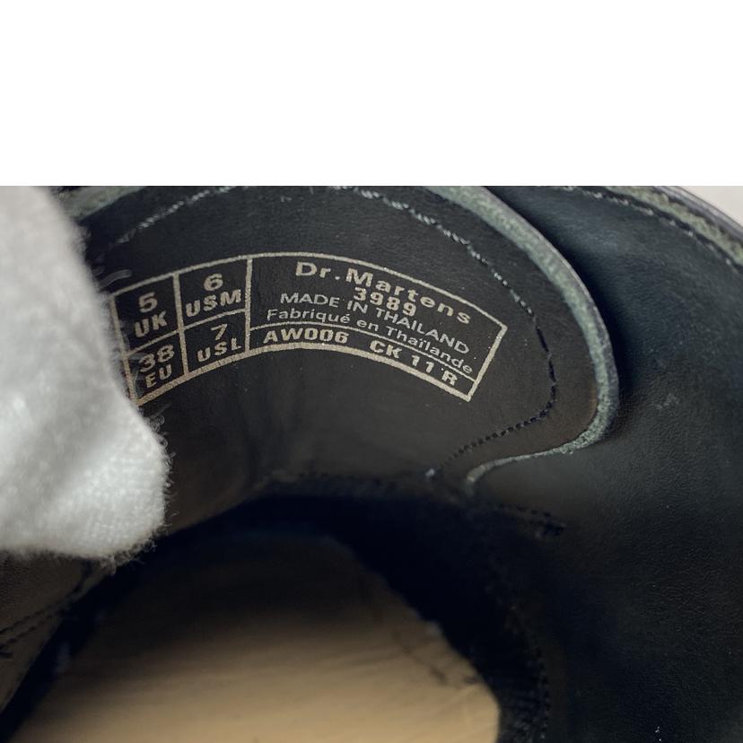 Dr．Martens ドクターマーチン/イエローステッチ　ブローグシューズ/3989//Aランク/52