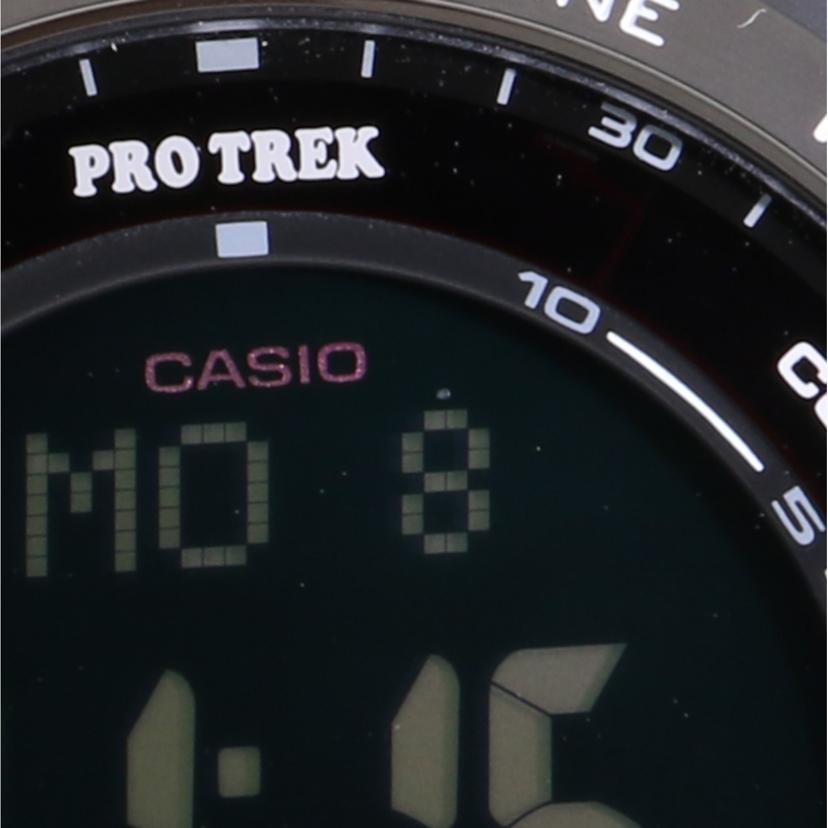 CASIO ｶｼｵ/PROTREK／クライマーライン／電波ソーラー/PRW-35Y//Aランク/75