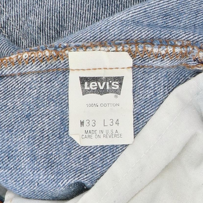 LEVI＇S リーバイス/90s／501／USA製　／ボタン裏653//ABランク/82