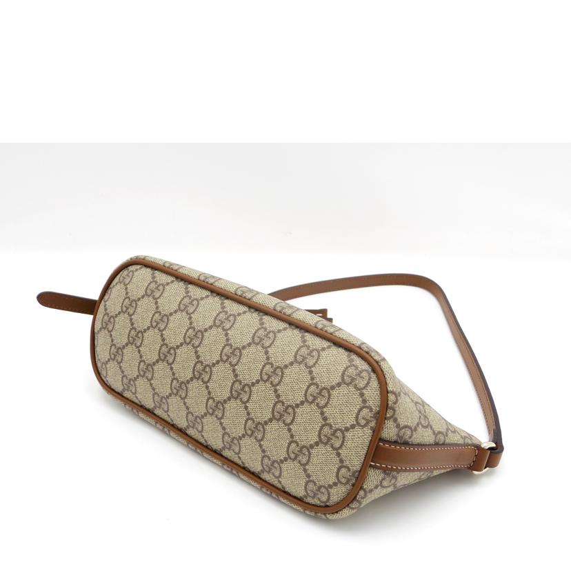 GUCCI グッチ/GGエンブレム　ショルダー／ベージュ　/847281//SAランク/75