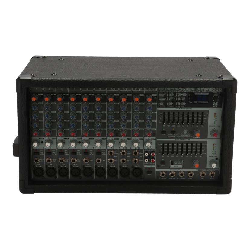 BEHRINGER ベリンガー　/パワードミキサー／EUROPOWER　/PMP2000//S1008241611/Bランク/62