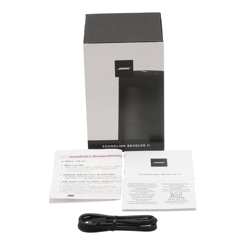BOSE ボーズ　/ワイヤレススピーカー／SoundLink　RevolveII/858365-0100//083431931572732AE/Bランク/24