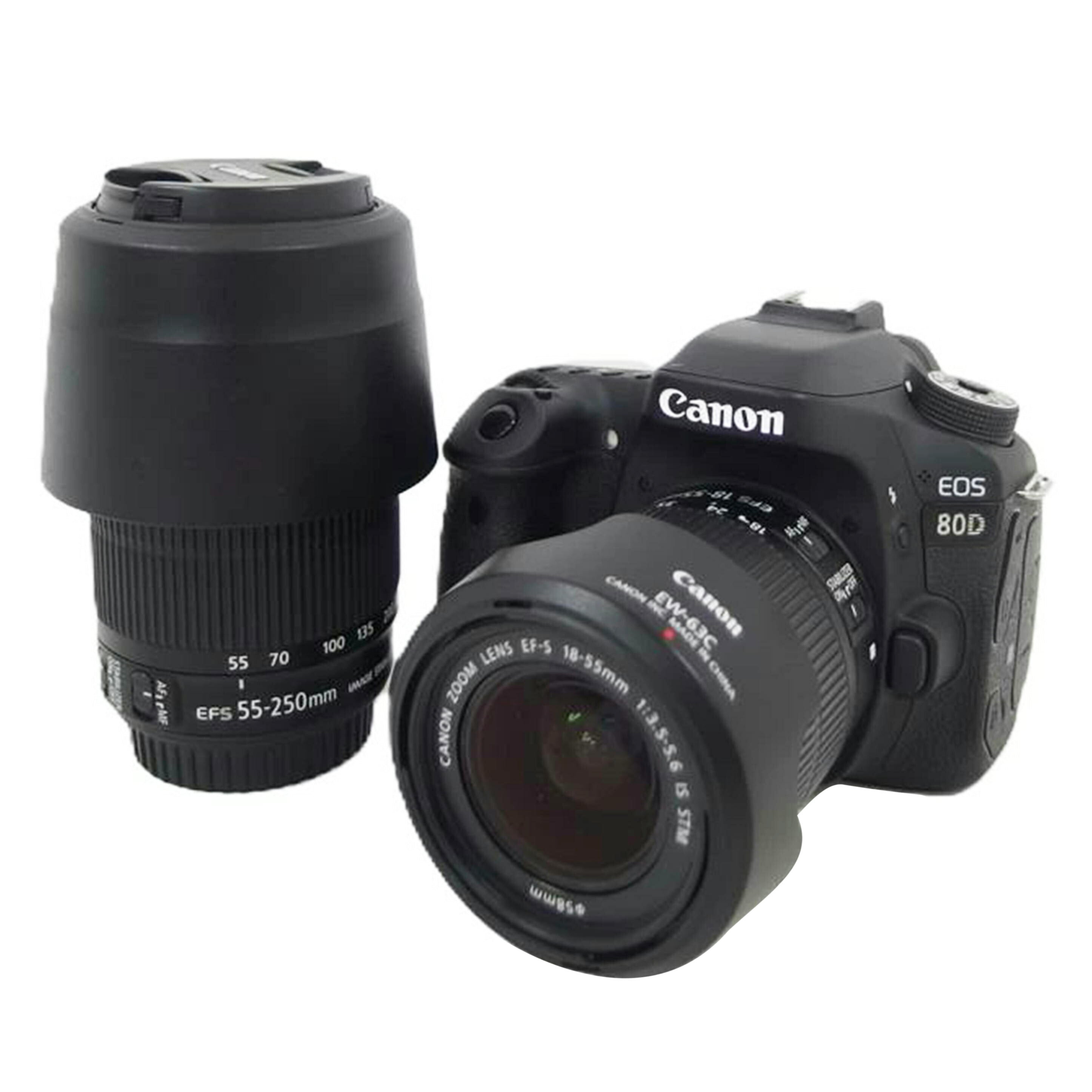 CANON キャノン/デジタル一眼ダブルズームキット/EOS 80D//161023000091/ABランク/04