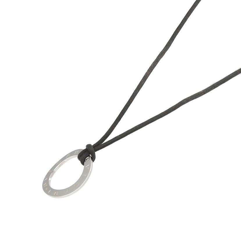 BVLGARI ブルガリ/750WGキーリングネックレス//ABランク/94