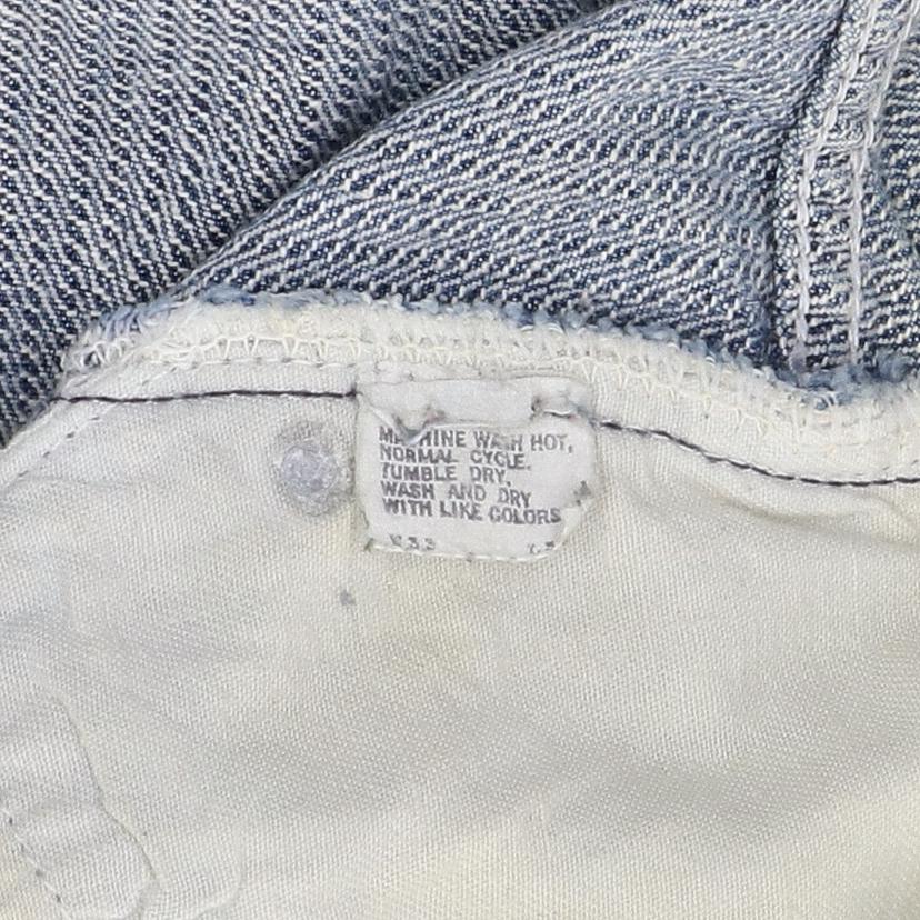 LEVI＇S リーバイス/80＇s　／　リーバイス50ヒッコリーストライプ／　USA製　／　501－0119　／ボタン裏532/501//ABランク/82