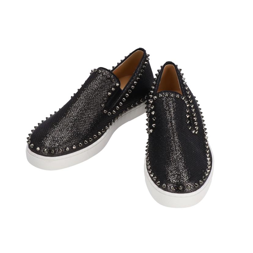 ルブタン/PIK　BOAT　FLAT　LUREX　MUSICHALL/1210353//Aランク/85