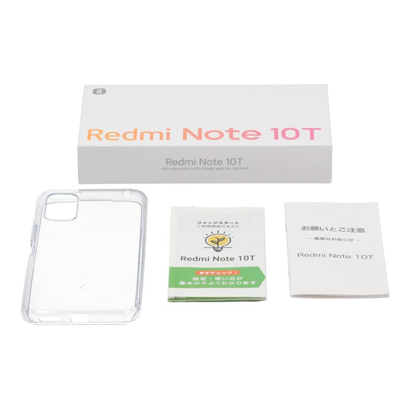 Xiaomi　SoftBank シャオミ　/スマートフォン／Redmi　Note　10T/A101XM//860036054698165/Aランク/78