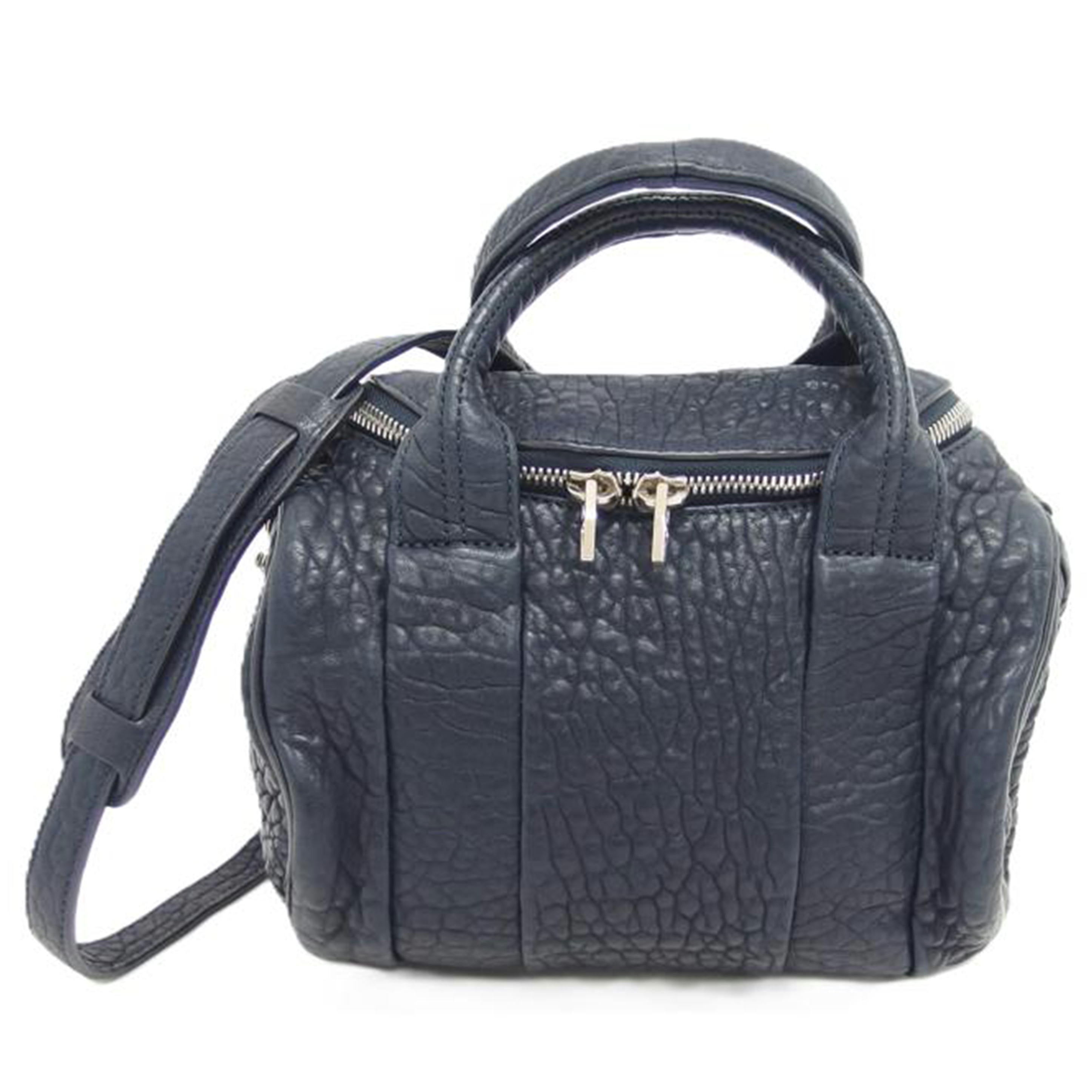 ALEXANDER　WANG アレキサンダーワン/ロッキー／2Wayショルダーバッグ／ネイビー//Aランク/04