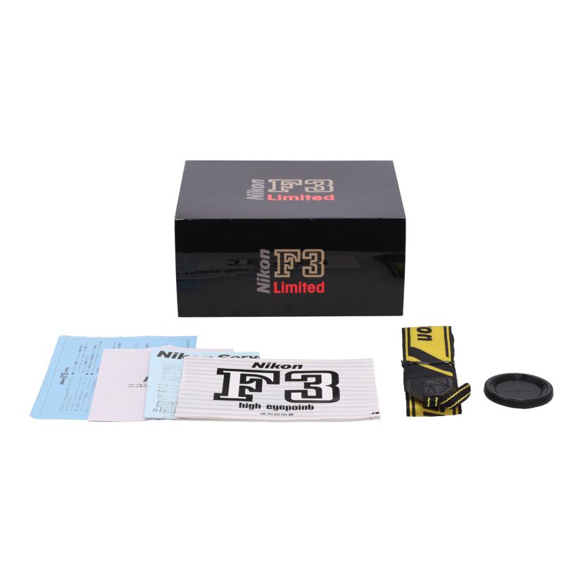 Nikon ニコン/フィルム一眼レフ　ボディ／F3　Limited/F3 Limited ﾎﾞﾃﾞｨ//L9517117/Aランク/62