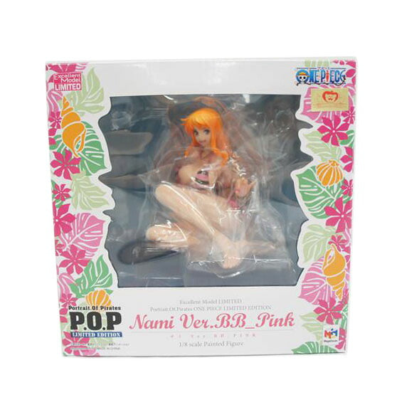 MegaHouse メガハウス/P．O．P ワンピースLIMITED EDITION ナミ Ver．BB_Pink 1/8スケールフィギュア/ONEPIECE//Sランク/05
