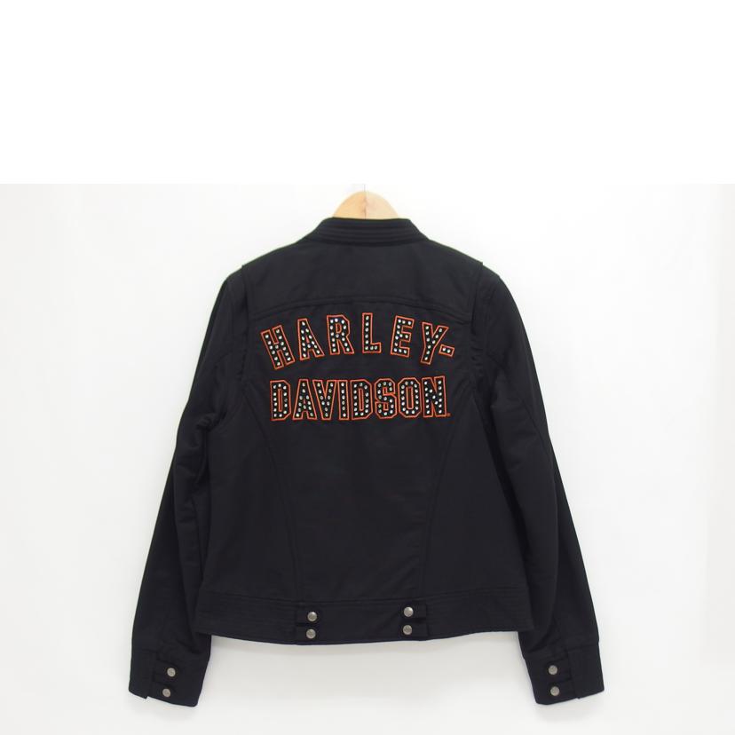 HARLEY　DAVIDSON ハーレーダビッドソン/コットンジャケット／ラインストーン／ブラック//Aランク/04