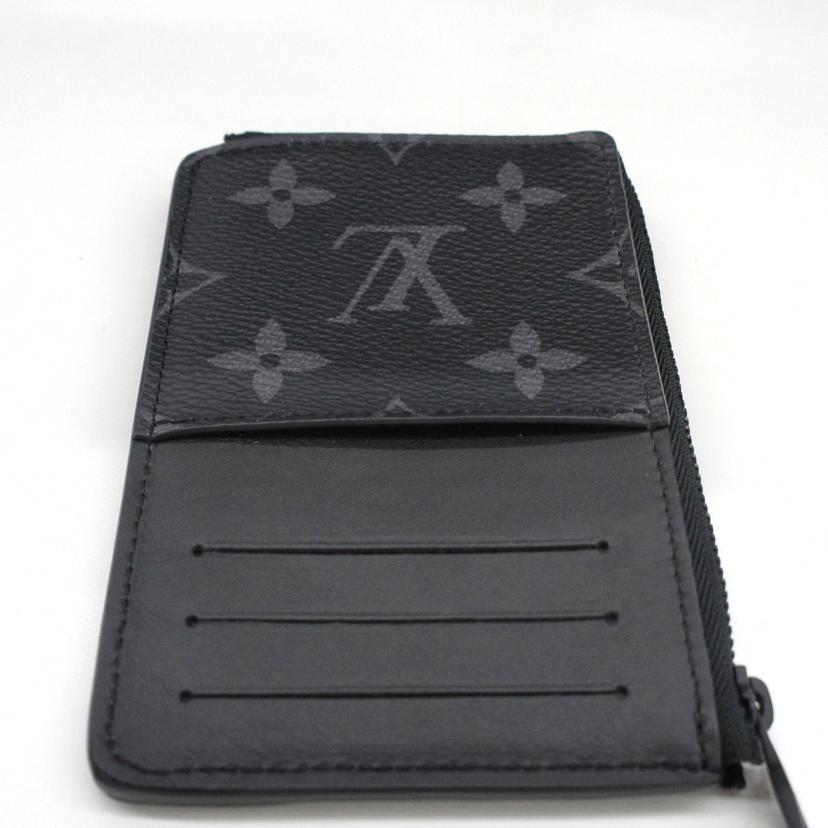 LOUIS　VUITTON ルイヴィトン/トランク／マルチカードホルダー／モノグラムエクリプス/M80556//RFI*/Aランク/91