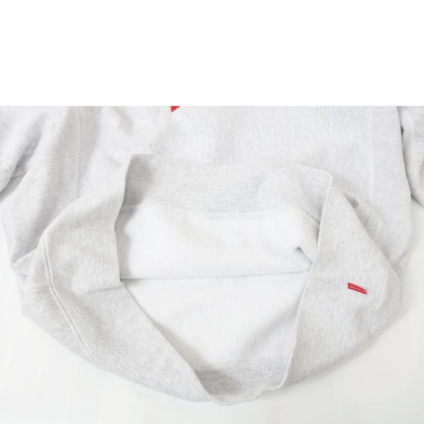 Supreme シュプリーム/ボックスロゴ　クルーネック　ライトグレー　Mサイズ//Aランク/65