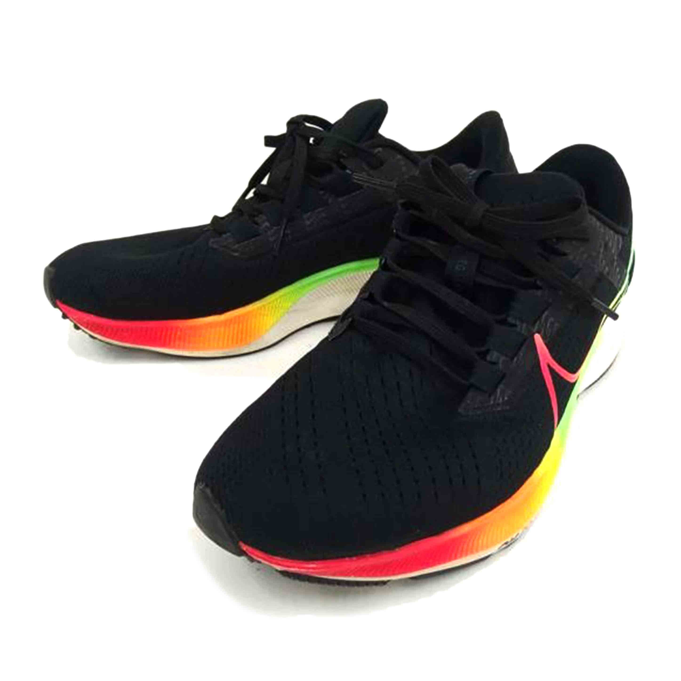 NIKE ナイキ/Nike　Air　Zoom　Pegasus　38　Black／Volt/DQ4994-010//Bランク/82