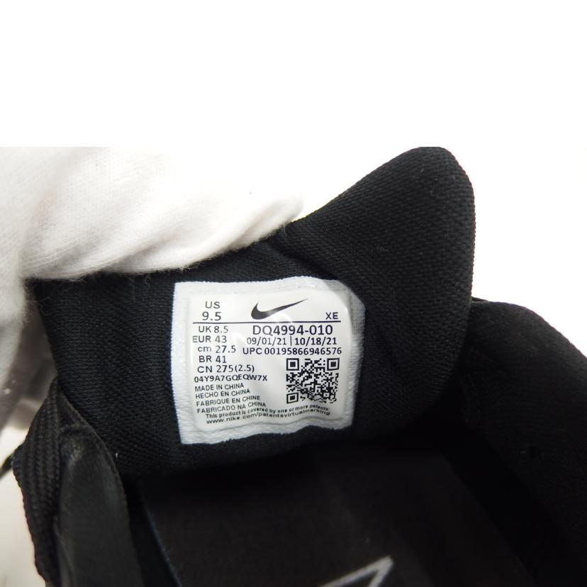 NIKE ナイキ/Nike　Air　Zoom　Pegasus　38　Black／Volt/DQ4994-010//Bランク/82