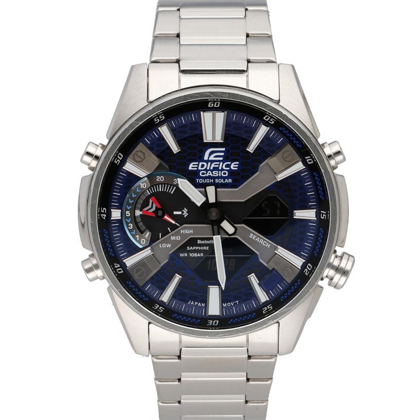 CASIO カシオ/EDIFICE海外モデル／ソーラー/ECB-S100D-2ADF//006*****/Bランク/94