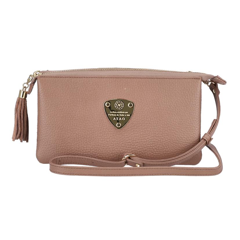 ATAO アタオ/オフィスブーブー　ショルダーウォレットアーモンド//ABランク/01