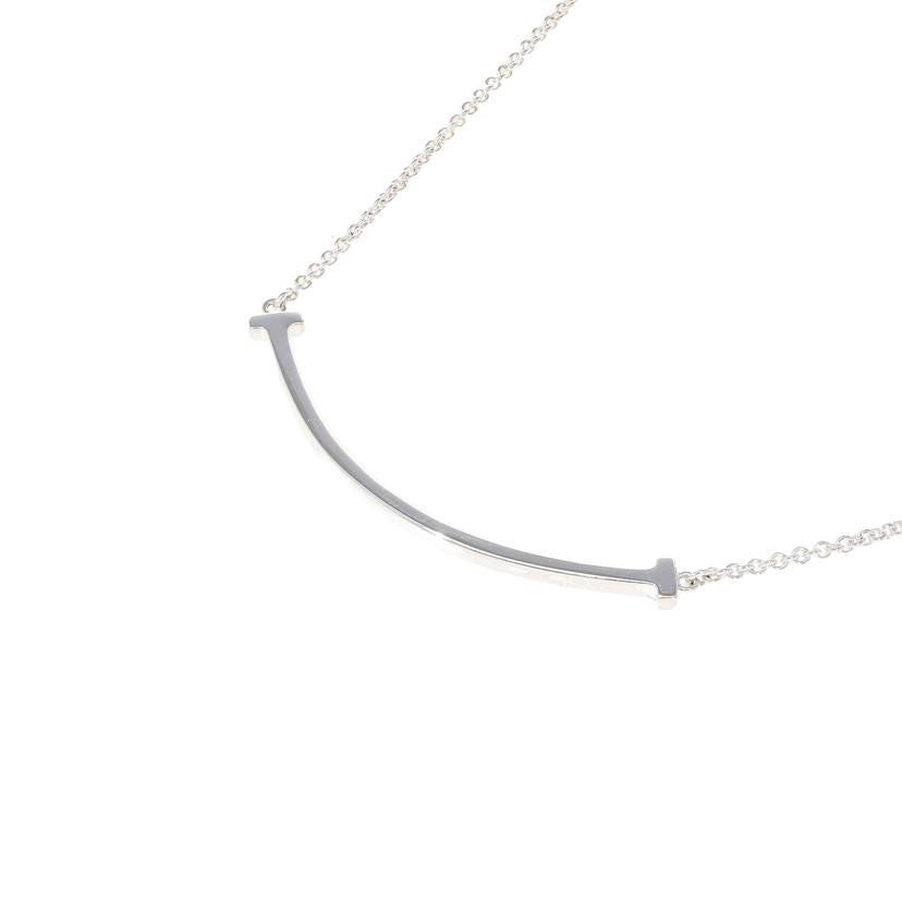 TIFFANY＆Co ティファニー/SV925／Tスマイルネックレス/廃盤品//Aランク/75