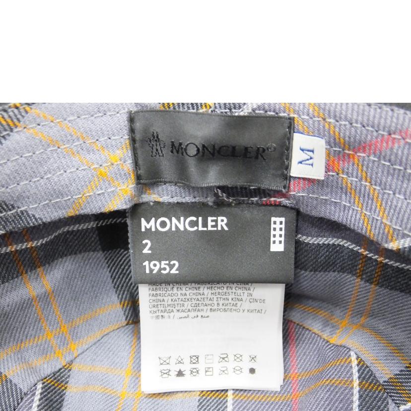 MONCLER モンクレール/Barbourロゴワッペンバケットハット/H20923B00022 M2146//ABランク/88