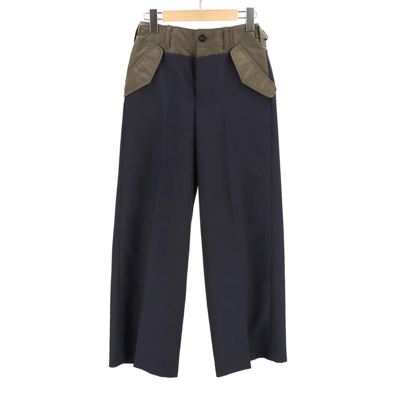 sacai サカイ/Suting Mix Pants/25-07950//ｻｲｽﾞ:0/Aランク/91