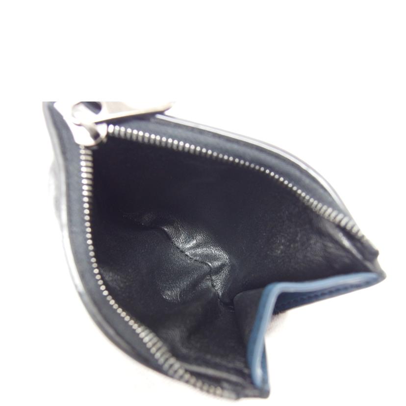 BOTTEGA　VENETA ボッテガヴェネタ/二つ折りコンパクト財布／ネイビー//P00*******/ABランク/04