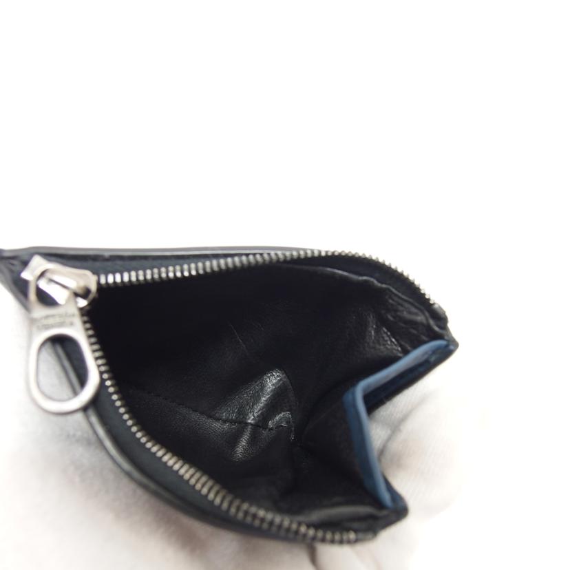 BOTTEGA　VENETA ボッテガヴェネタ/二つ折りコンパクト財布／ネイビー//P00*******/ABランク/04