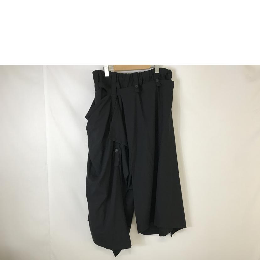 YOHJI　YAMAMOTO ヨウジヤマモト/スカート型ウールワイドパンツ/NW-P52-101//Bランク/51