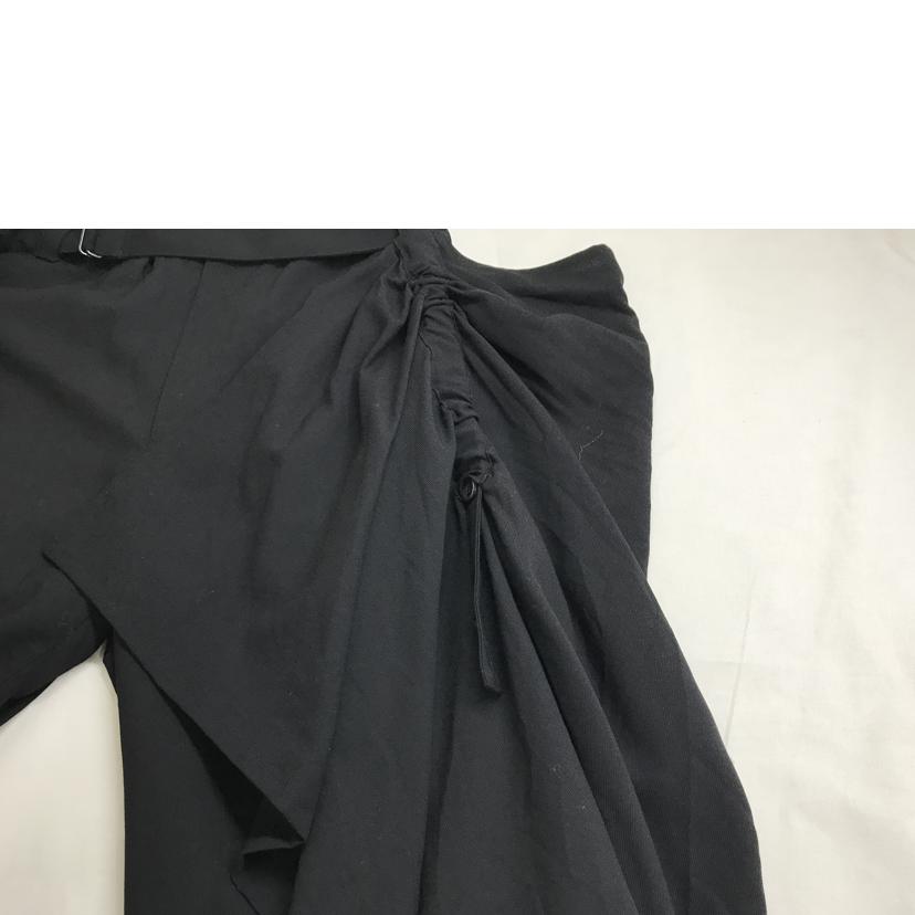 YOHJI　YAMAMOTO ヨウジヤマモト/スカート型ウールワイドパンツ/NW-P52-101//Bランク/51